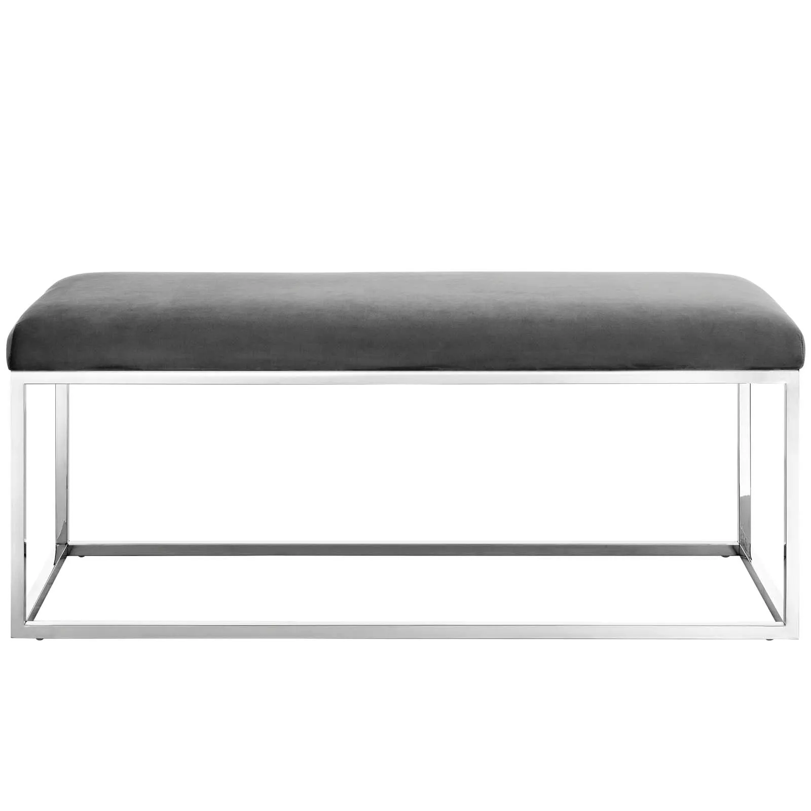 Anticipate Performance Velvet Bench by Modway