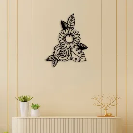 Attractive Flower Metal Wall Art