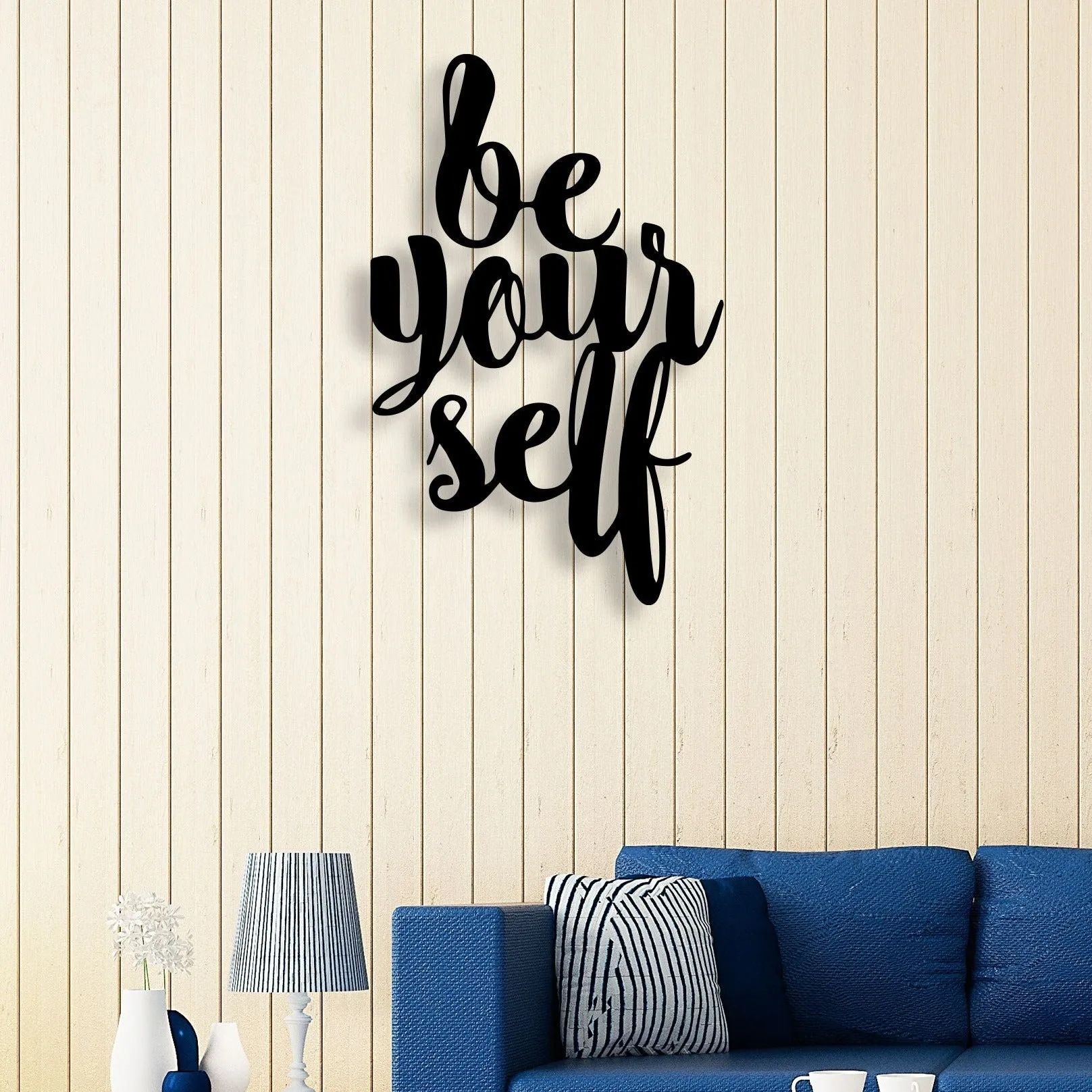 Be Your Self Metal Wall Art