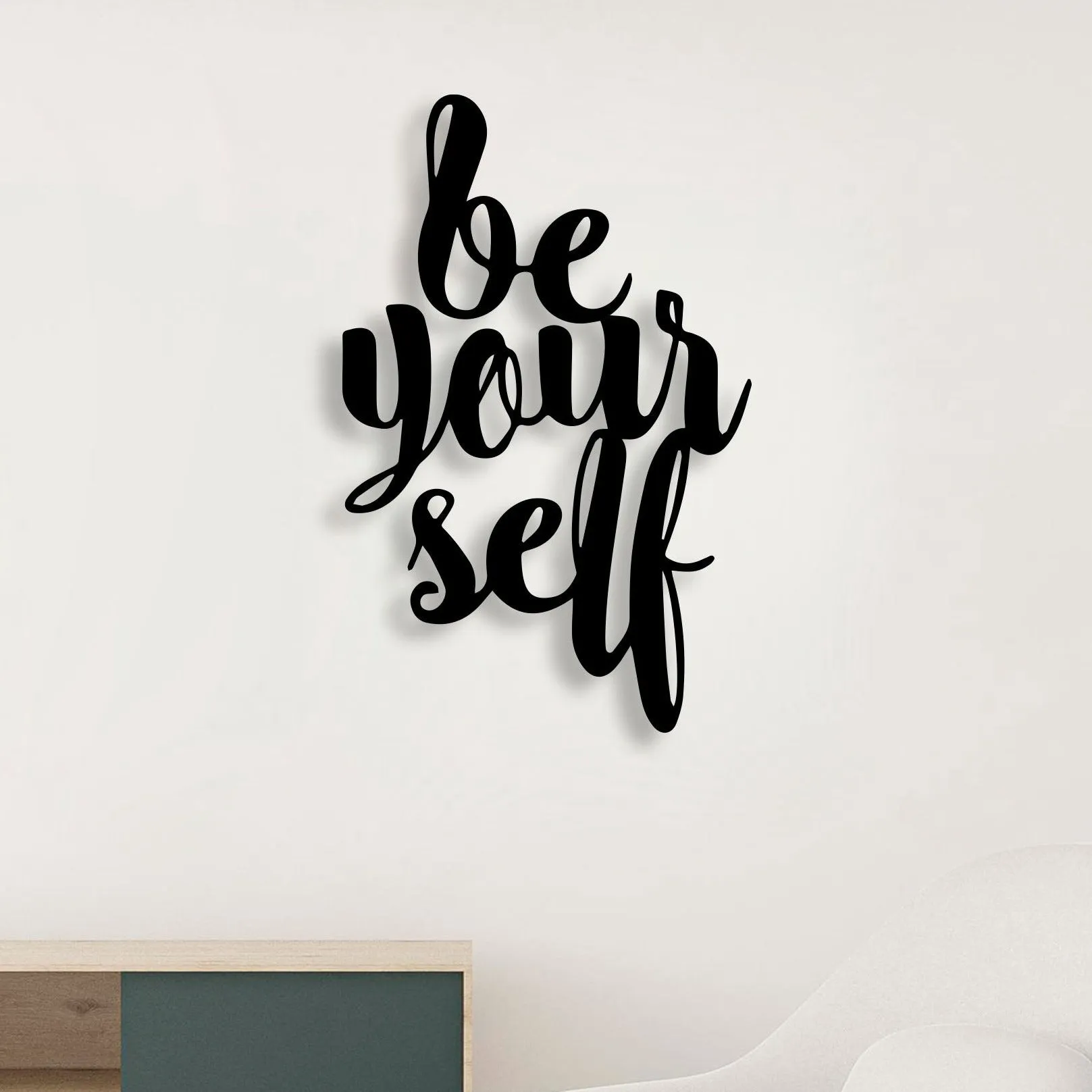 Be Your Self Metal Wall Art