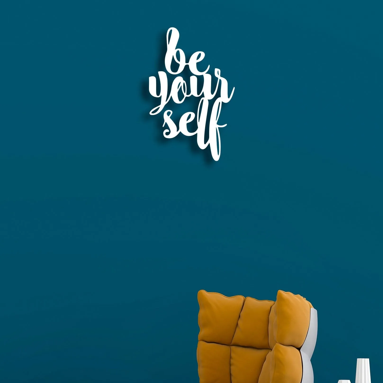 Be Your Self Metal Wall Art