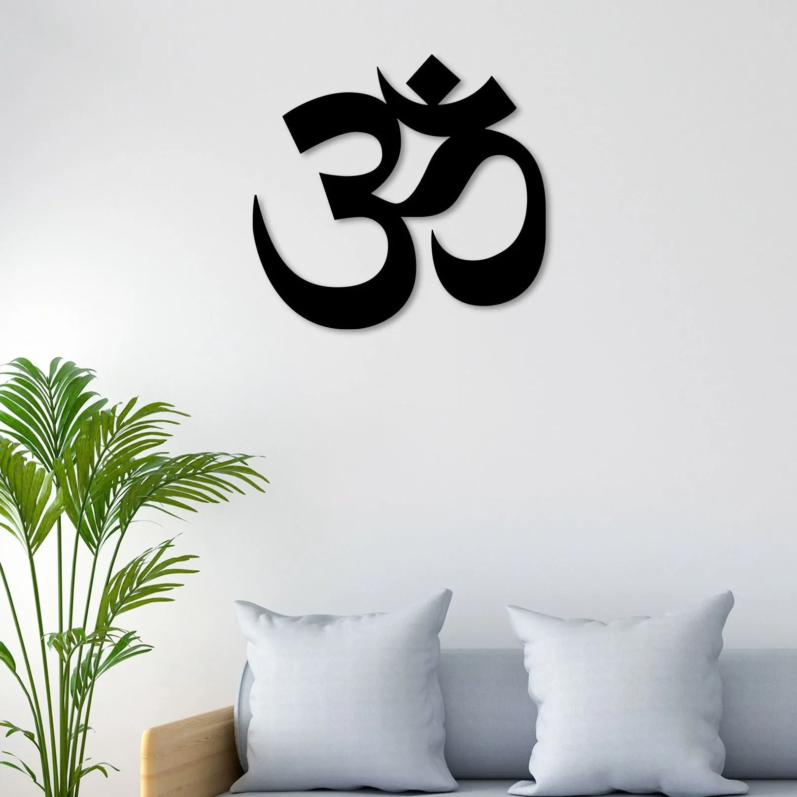 Big Om Metal Wall Art