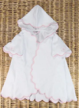 Bows Scalloped Bathrobe