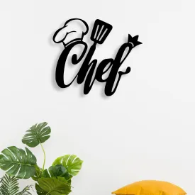 Chef Metal Wall Art