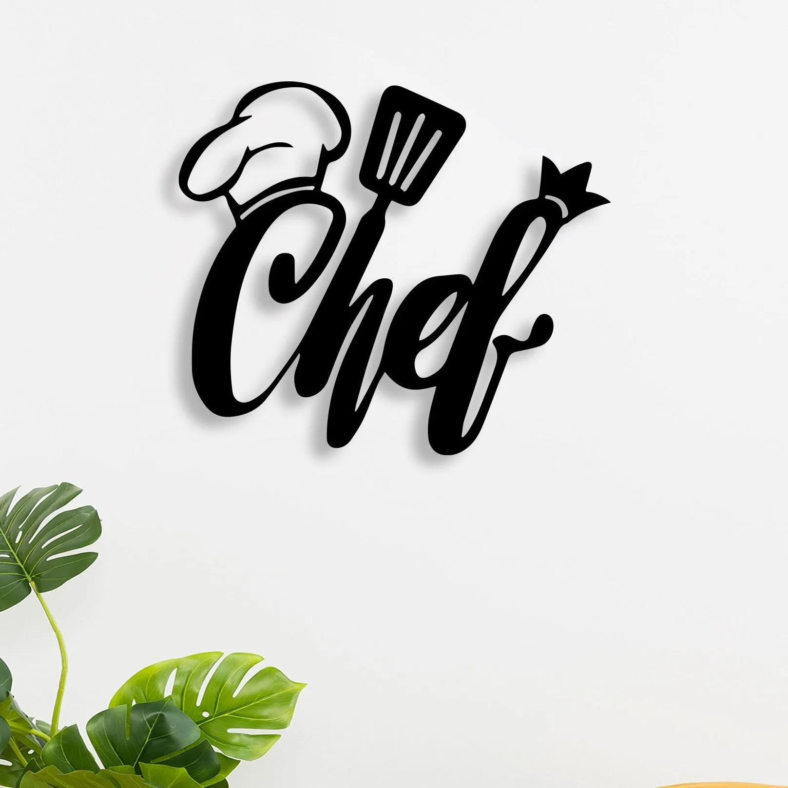 Chef Metal Wall Art