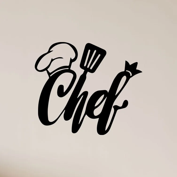 Chef Metal Wall Art