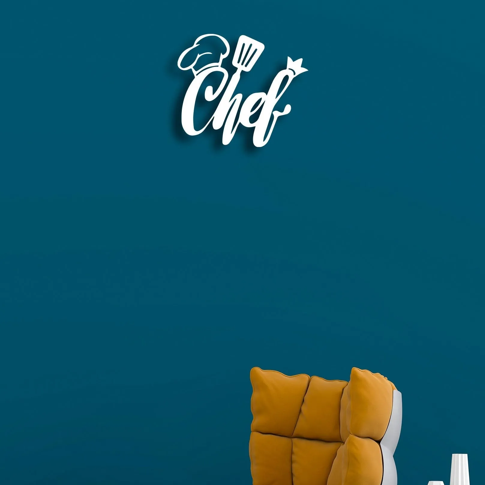 Chef Metal Wall Art