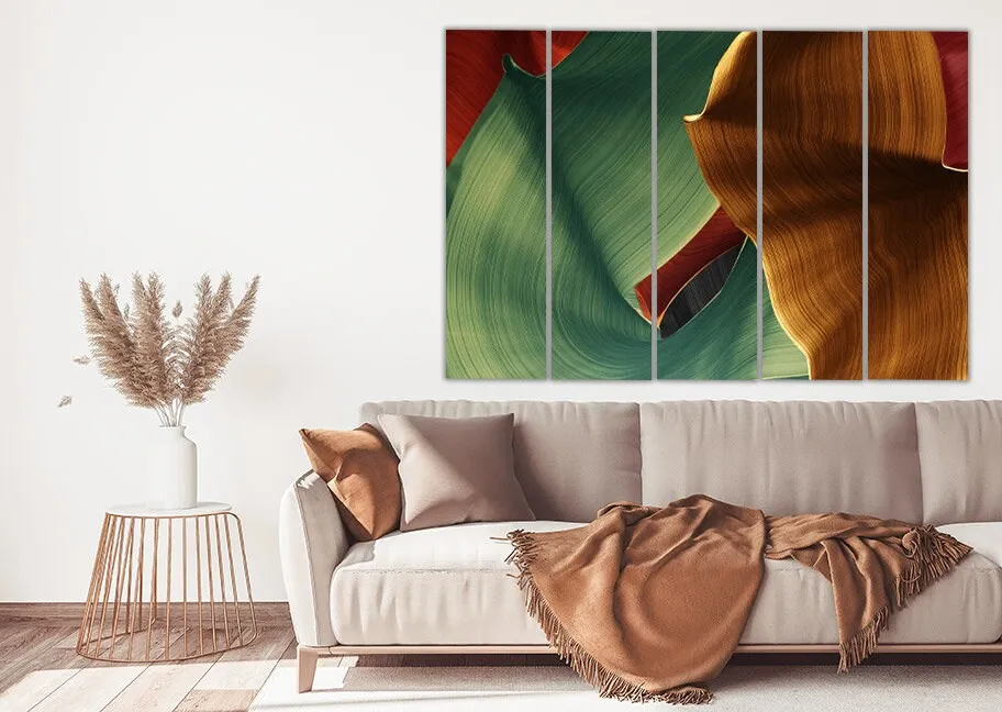 Contemporary art Abstract Multi panel Extra large canvas wall art Home decor gift Abstract painting