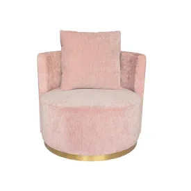 Diva Luxury Armchair - Blush