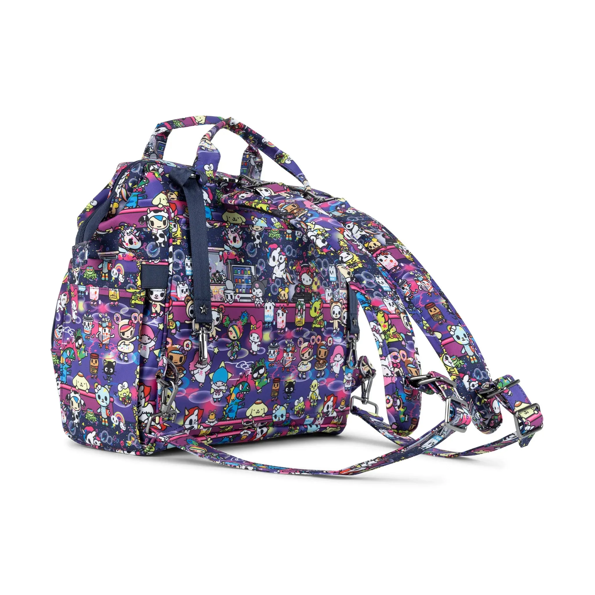 Dr B.F.F Diaper Bag - Roller Disco Dreaming