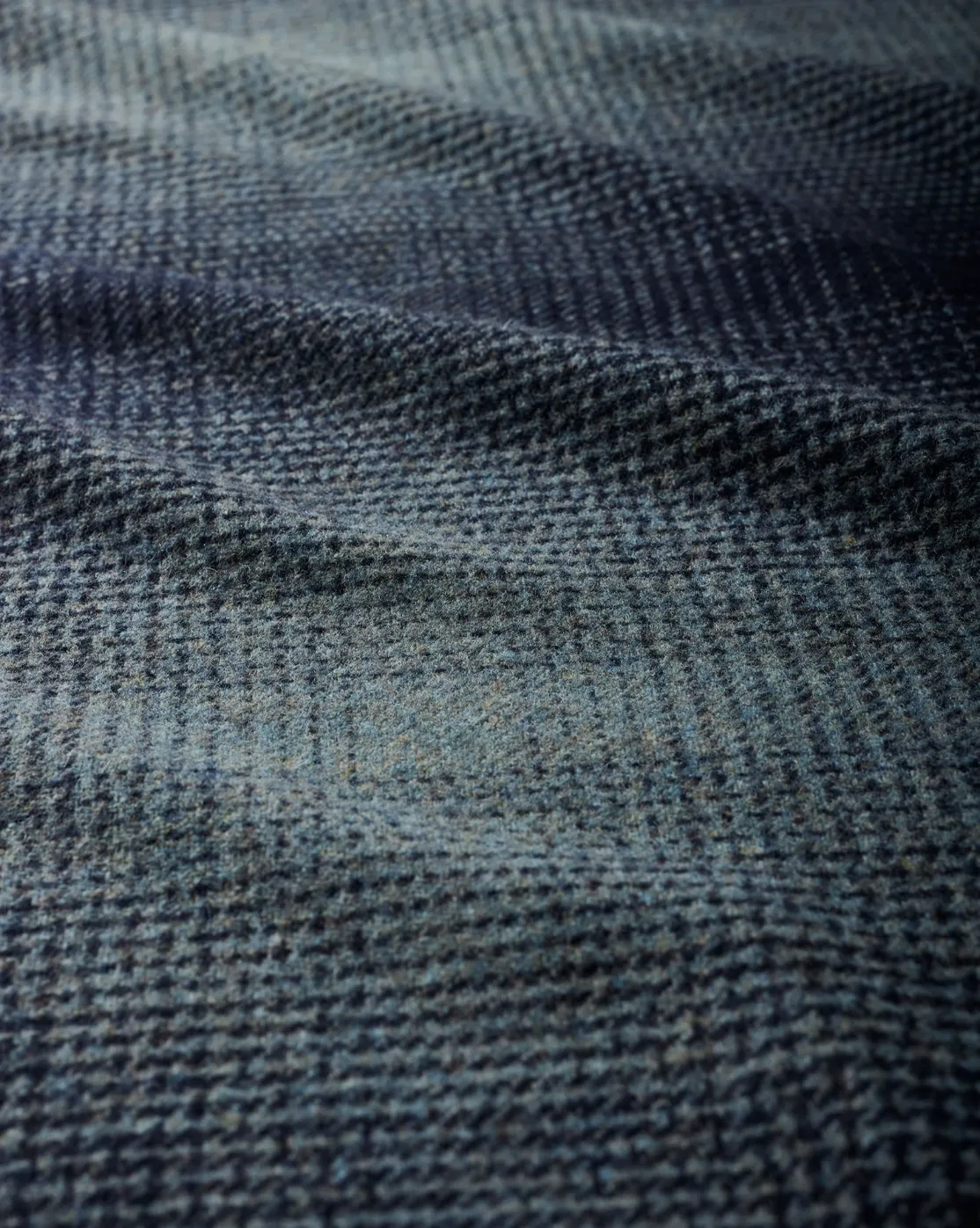 Eco-Wise Easy Care Blanket<br>Shale/Navy