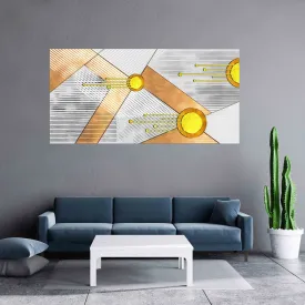 Geometric patterns Modern abstract art Wall collage kit Multi panel canvas Wall art Canvas painting Abstract wall art Home