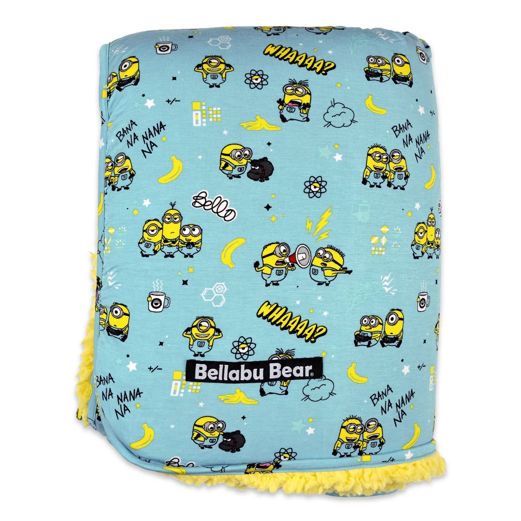 Minions Bello Banana Bamboo Sherpa Blanket