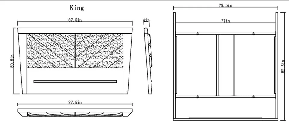 Nora Bedroom Set (Queen or King)