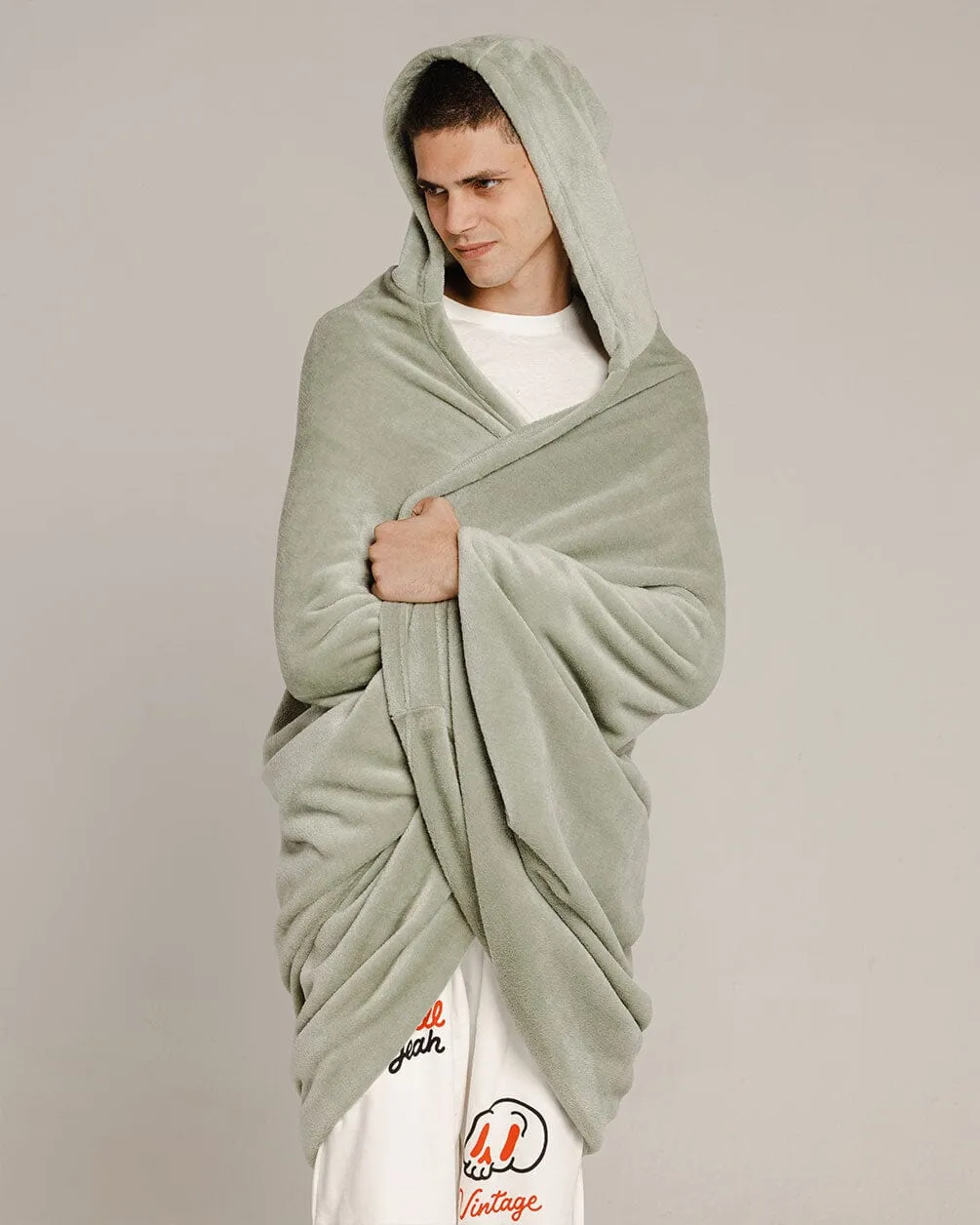 Olive Green Wearable Blanket