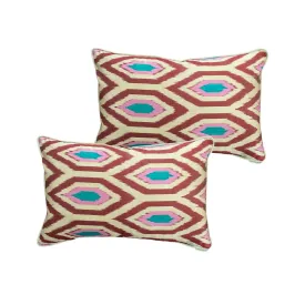 Set of 2 Cushions 40x60 PS10