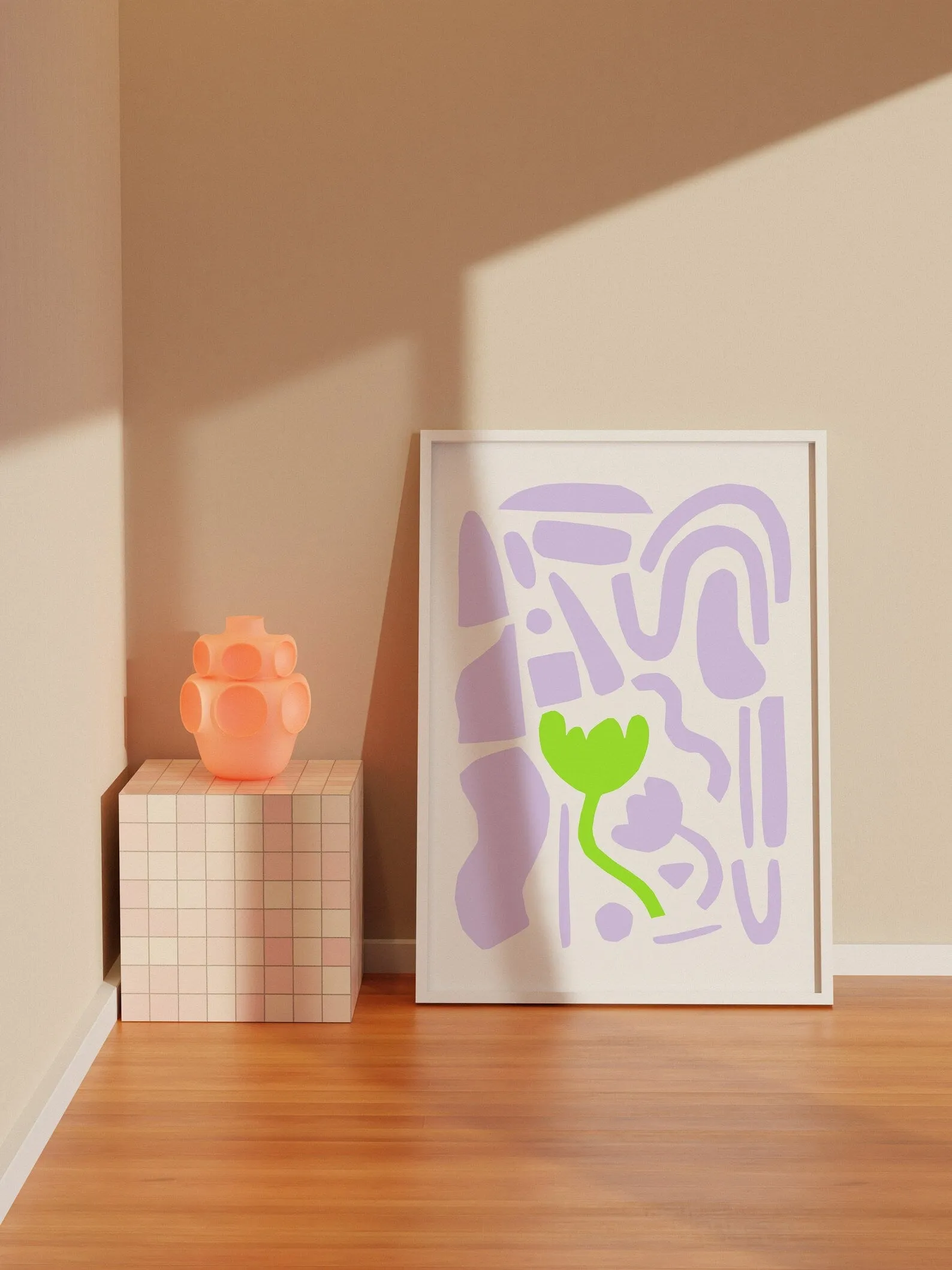 Stand Out Print - Pastel